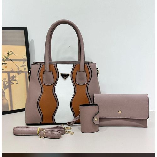 3 IN 1 LADIES HANDBAG