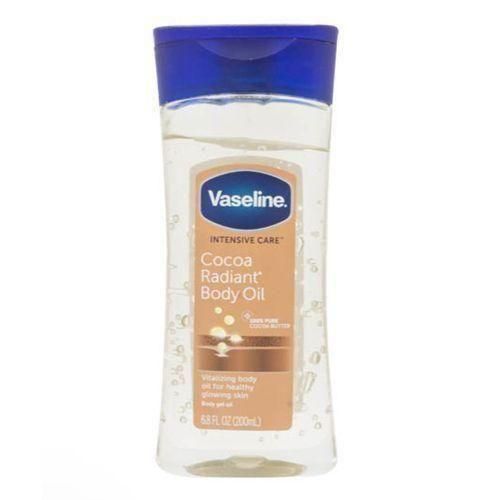 Vaseline Cocoa Radiant Body Oil With Pure Cocoa Butter 200ml
