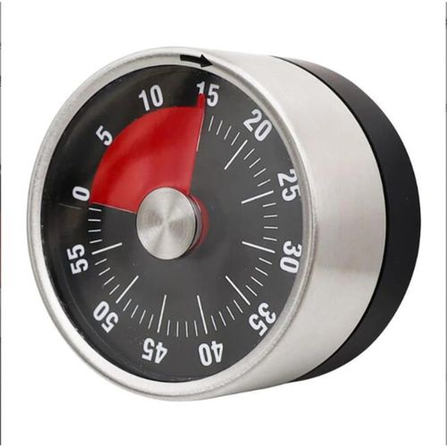 kitchen timer with magnetic backing