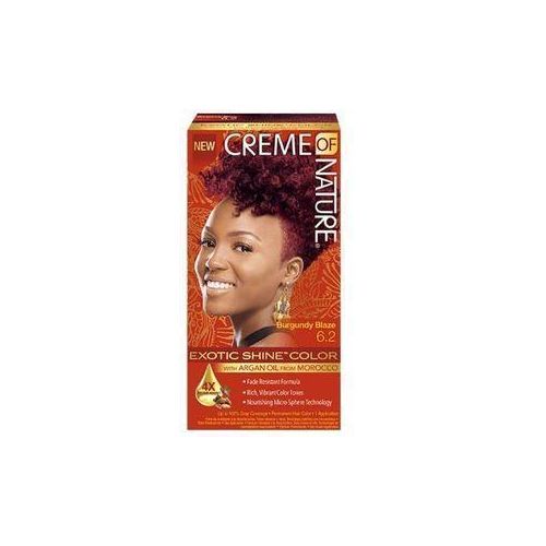 Exotic Shine Hair Color 6.2 Burgundy Blaze, with Argan Oil from Morocco Hair Dye