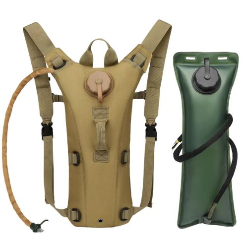Hiking hydration bag with 3l water bladder