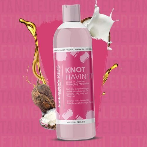 Kids Knot Havin It Leave-In Ultimate Detangling Hair Moisturizer for Naturally Curly Coily and Wavy Hair-355ML