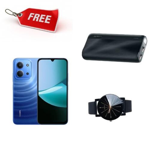 Redmi 15C' 6.88 inches,(4+4)8GB RAM+128GB ROM,Battery: 5000 mAh COMES WITH FREE GIFTS ( AIRPODS + SMART WATCH +POWERBANK )