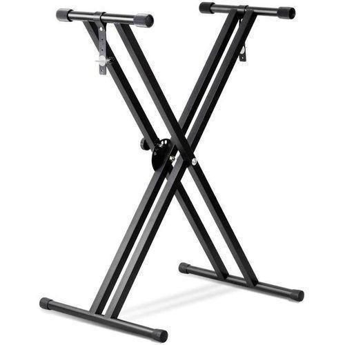 Heavy Duty PianoKeyboard Stand With Locking Stands Double X Shape