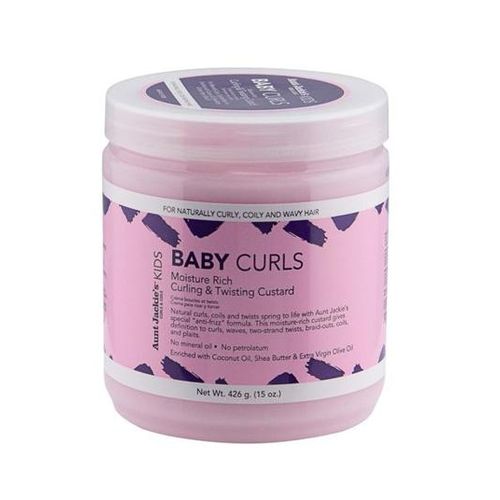 Kids /Baby Curls, Moisture Rich Curling and Twisting Custard for Naturally Curly, Coily and Wavy Hair 426g