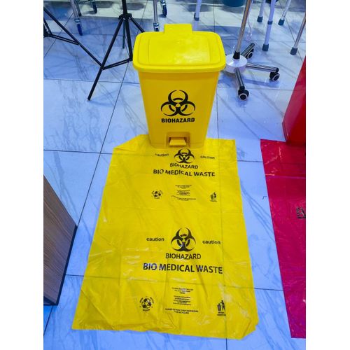 Medical biohazard bin