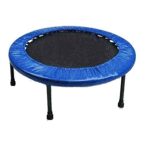 Trampoline 125cm Green With Handle, Height 28cm