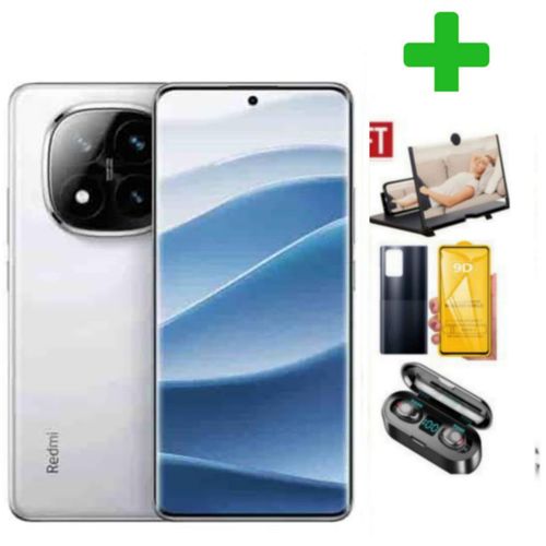 Redmi Note 14 pro , 6.67", 512GB + 12GB RAM, (Dual SIM), 5500mAh ....COVER,MAGNIFIER F9