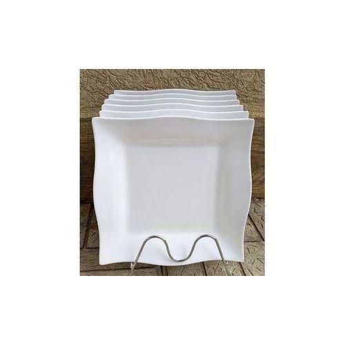 Durable, Elegant & Break-Resistant Melamine Square Dinner Plates Set –6pc set
