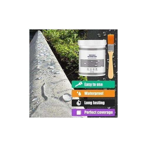 Invisible Waterproof Agent 300g – Transparent Leak Proof Waterproof Sealant for Bathroom, Toilet, Roof & Walls