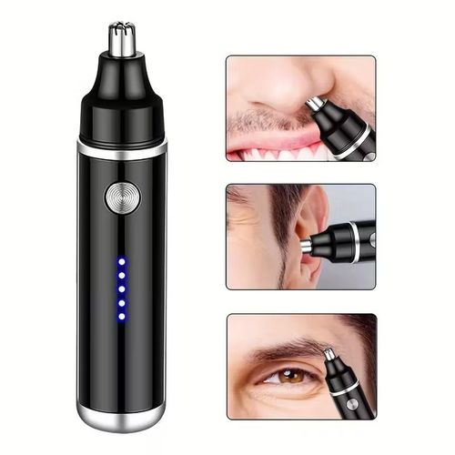 Nose Hair Trimmer for Men & Women – Painless Hair Removal, Water-Resistant, USB Rechargeable