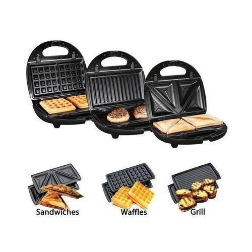3 In 1 Sandwich, Waffle Maker & Grill