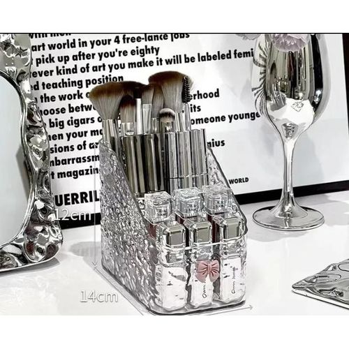 3 grid acrylic organizer