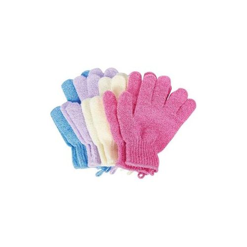 4 Pair Exfoliating Gloves For Body Scrub