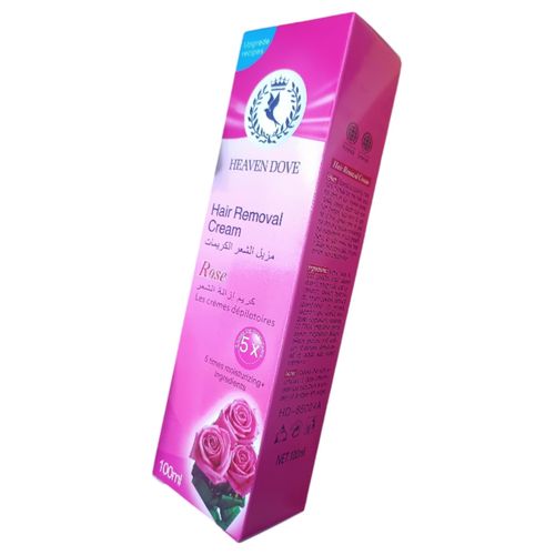 Rose HAIR REMOVAL CREAM Normal Skin Type LOTUS MILK JASMINE FRAGRANCE 5 Times Moisturizing jm