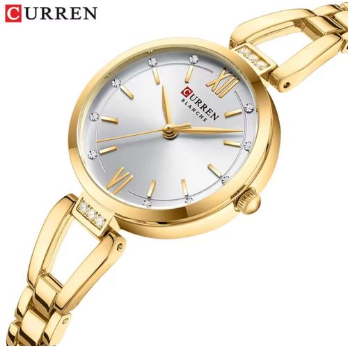 Elegant Gold Ladies Watch