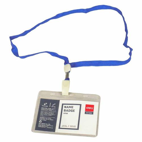 E5756 Pvc Name Badge Horizontal