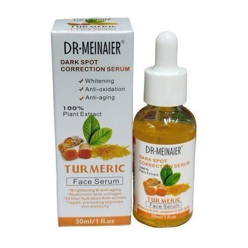 DR MEINAIER TURMERIC & COLLAGEN Dark Spot Correction Face Serum. Is Anti-Aging, Anti-Wrinkles, Brightens, Hydrates, Improves Elasticity, Fades Dark Spots, Pigmentations & Restore a youthful state.