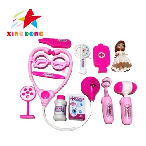 Kids Pretend To Play Doctor Toy Set