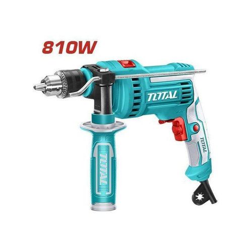 810W Impact Drill, 0-2800rpm 13mm Power Hammer Drills, Variable Speed Corded Drill Machine, FoRward/Reverse Switch Electric Drill with Depth Gauge Home Improvement Construction Concrete