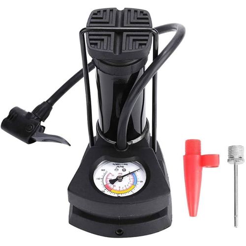 High pressure portable foot pump - applicable for all types of vehicles, bicycles , motorcycles and sports balls