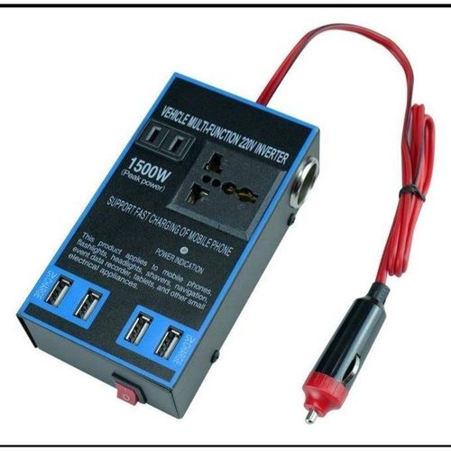 1500W Car Power 12V 24V To 220V Mobile Phone USB Charging Socket