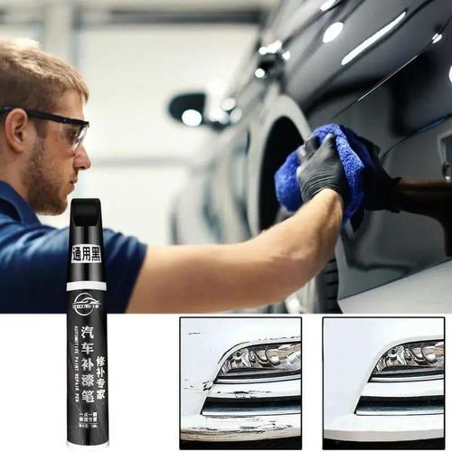Black Car Scratch Remover Pen - Touchup Paints Scratch Remover Car Paint Pen,Car Paint Pen, Universal Car Scratch Fix Car Pen For Metal Vehicles, Car Care