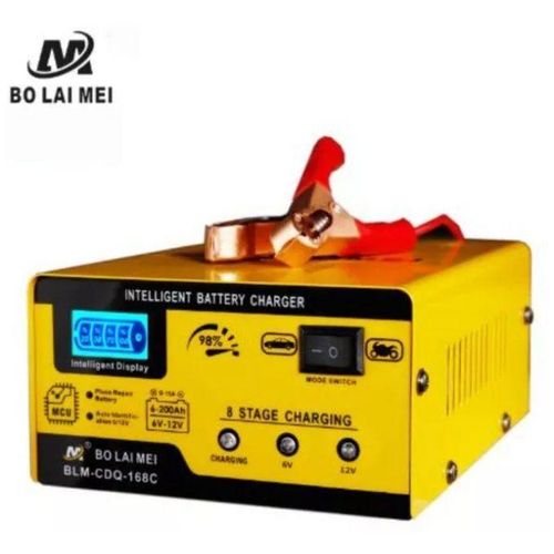 BOLAMEI. BLM-866C Intelligent Battery Charger With LCD Display & Safety Shutdown