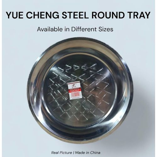 Steel Round Deep Tray