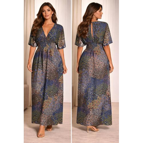 Ex Uk Medium stylish Maxi dress