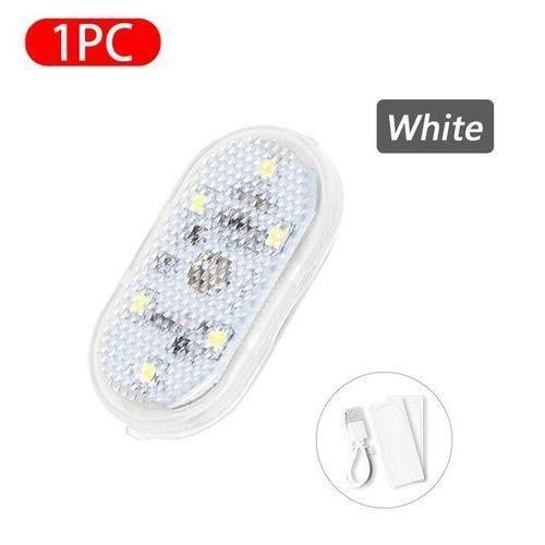 Car LED Touch Lights Wireless Interior Light Auto Roof Ceiling Reading Lamps for Door Foot Trunk Sto