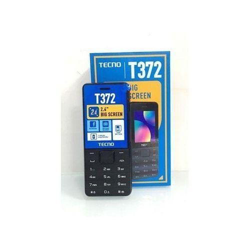 Tecno T372 Phone, 2.4" - 1150mAh - FM Radio - Triple SIM - Black
