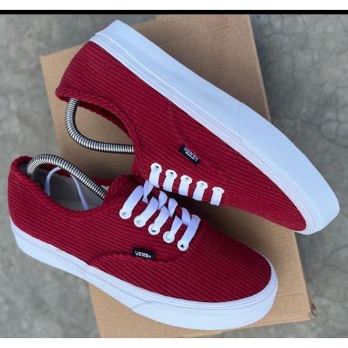 Maroon codruoy vans