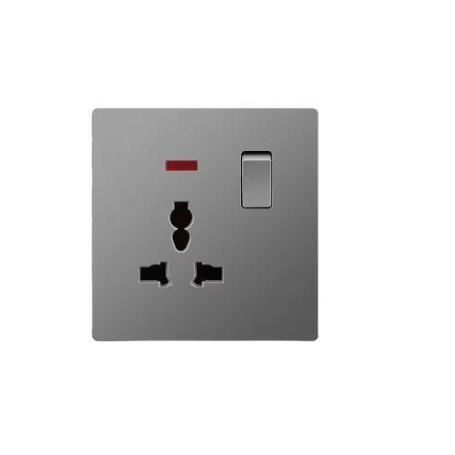 1 GANG 13AMPS SINGLE SOCKET LUXURY WALL SWITCH