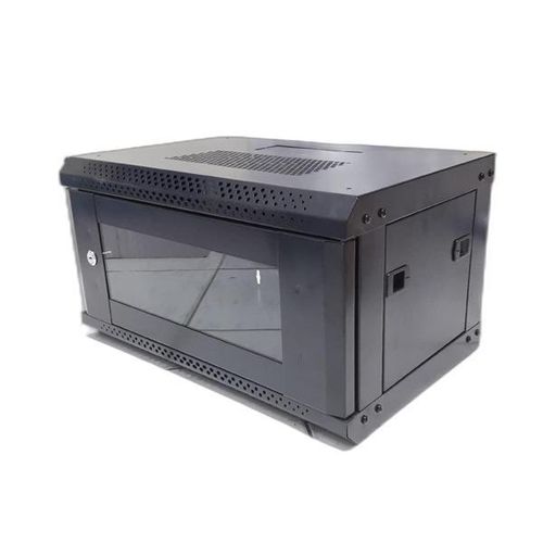 High Quality Heavy-Duty Steel Mounting Nuts, Smooth Paint Finish 4U Wall Mount Data Cabinet Enclosure Network Rack