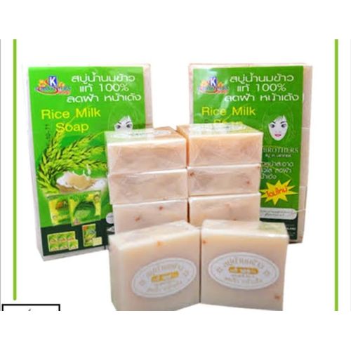 K Brothers 1 Piece Original Rice Milk And Collagen Soap