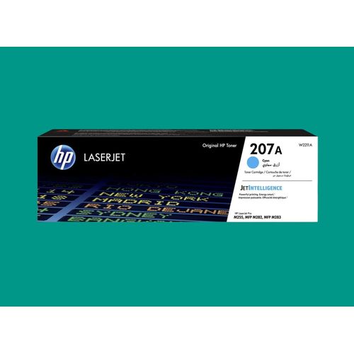 207A Cyan Toner Cartridge High Yield Vibrant Printing for LaserJet Printers