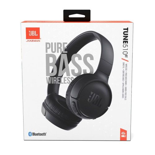 Tune 510 Bluetooth 5.3 Wireless Headphones with Built-In Mic