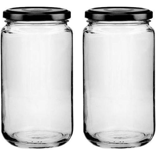 Bottles 6 Glass Mason Jars 1000Ml