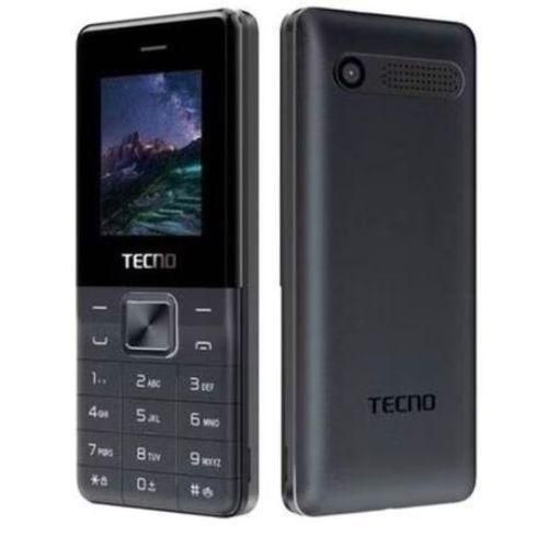 Tecno T101,Dual Sim, Wireless FM, 1.77" Screen- Black