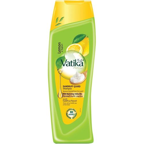 Naturals Dandruff Guard Shampoo Enriched with Lemon Yoghurt Removes Prevents Dandruff