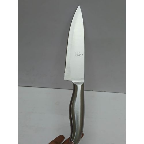 Professional 7-Inch Stainless Steel Kitchen Knife - Ultra-Sharp Multifunctional Chef Knife with Ergonomic Handle - All-Purpose Slicing & Dicing Knife