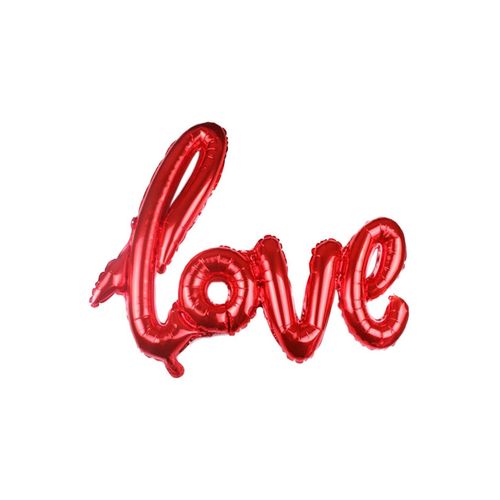 Red LOVE Letter Foil Balloon Birthday Wedding Party Anniversary Decor Supply Home House