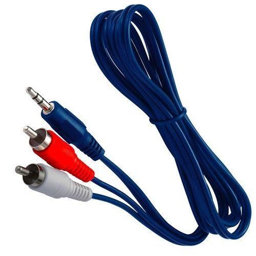 3.5mm Male Stereo Auxiliary Audio Jack - RCA Cable