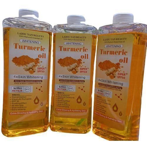 TURMERIC Skin Whitening & Brightening spf 50 Face & Body Oil-1000ml