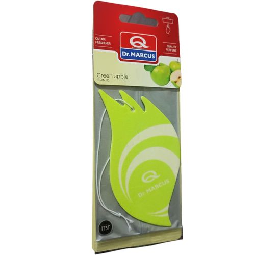 Green Apple Scent CAR AIR FRESHENER QUALITY PERFUME Sonic Aromatherapy Rearview Mirror Hanging nk