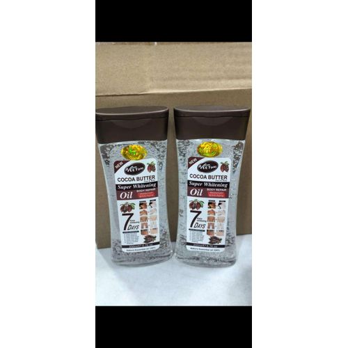 Veetgold Cocoa Butter Super Whitening Radiant Body Glow Oil-200ml