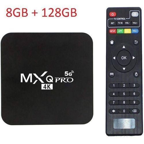Mxq PRO 8GB RAM+128GB Smart Box Android 11. Quad-core Cortex-A53 CPU -BLACK