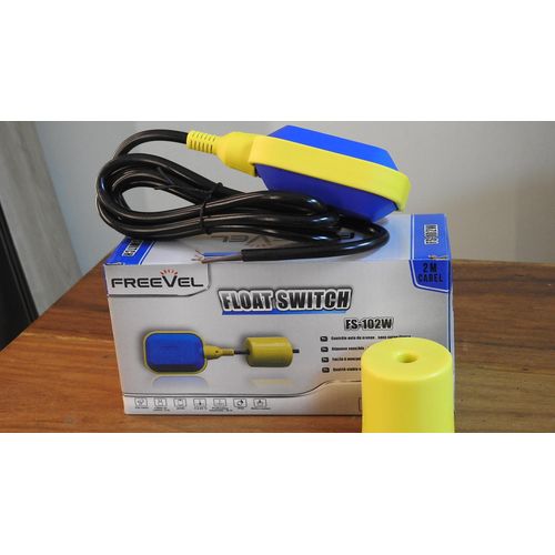 Freevel FS-102W Automatic Float Switch with 2M Cable for Water Pumps