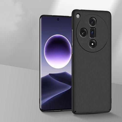 Black Soft Silicone Back Cover Case for OPPO Find X7 Slim Shockproof Anti-Slip Protection